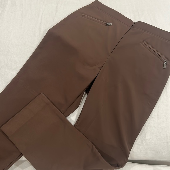 MIN New York Nylon Brown Trouser Pants Size 77 - Picture 1 of 8